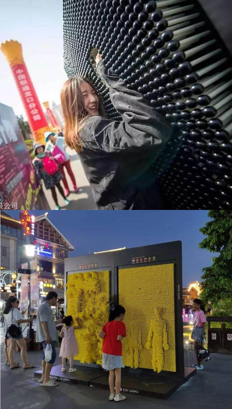 Extra Giant Large Body Life Size Plastic 3d Pin Impression Painting