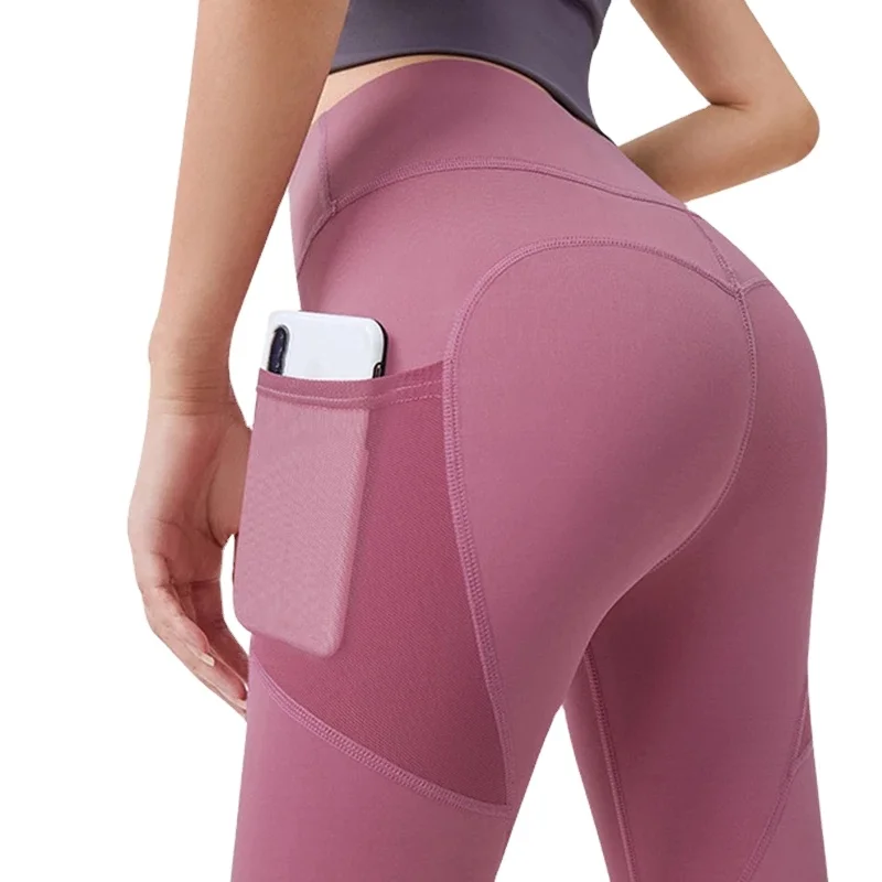 

Women's Seamless Fitness Leggings Female High Waist Running Sports Leggings Sportswear Gym Yoga Sport Pants