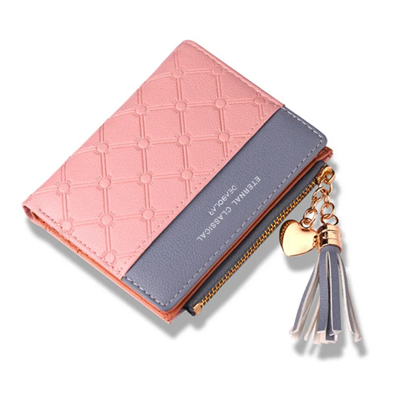 

Woman fashion trends elegent wallet PU leather embossing purse WA5084, 5 colors available