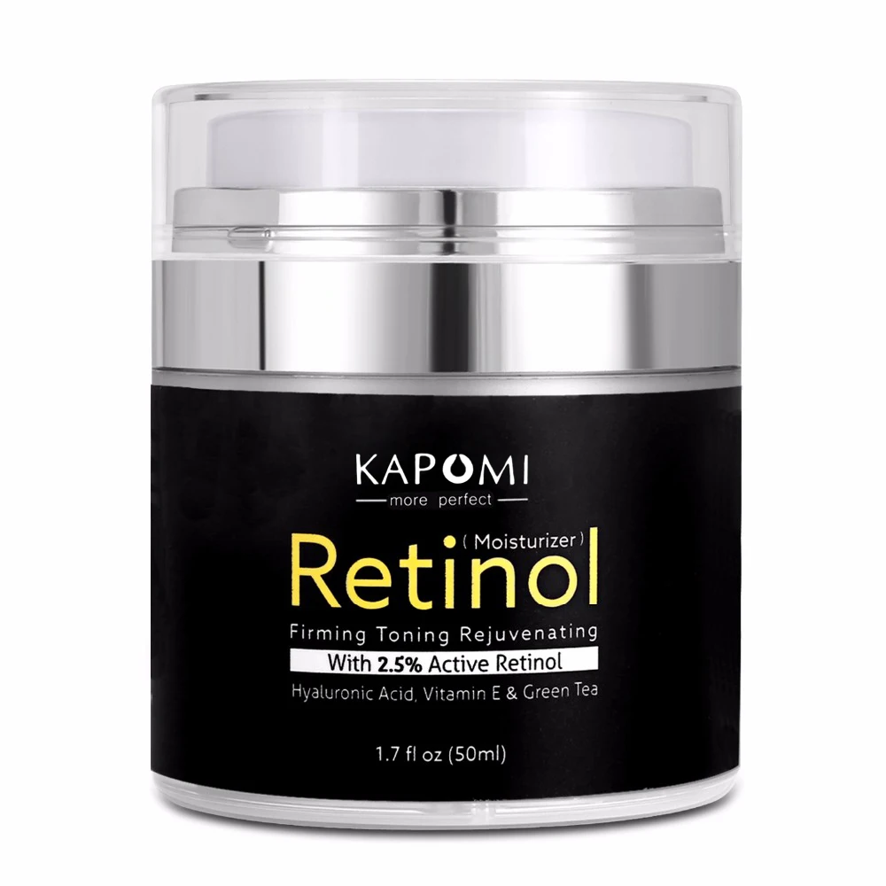 

Anti Aging Remove Wrinkle 2.5% Retinol Moisturizer Face Cream Hyaluronic Acid Vitamin E Collagen Smooth Whitening Cream