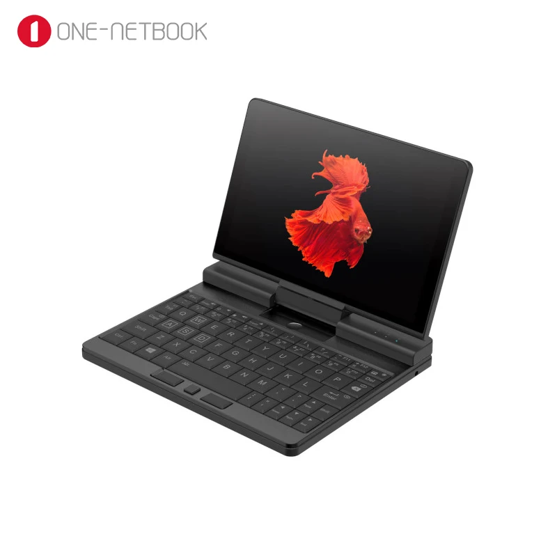 

One Netbook A1 Portable 7 Inch Pocket Laptop Win 10 Mini Laptop PC 8GB RAM 512GB SSD Touch Screen Mini Laptop, Black