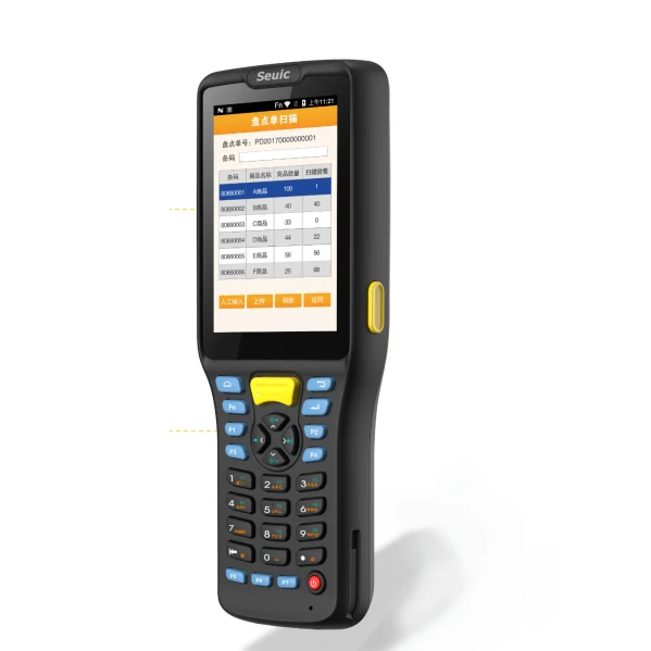 

Rugged 4G Smartphone Handheld PDA 1D 2D qr Barcode Scanner inventory mobile Data Terminal