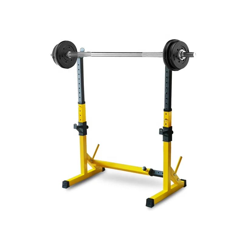 

Linefar Fitness Adjustable Squat Rack Barbell Rack Bracket Weight Bench Fitness Equipment, Customized color