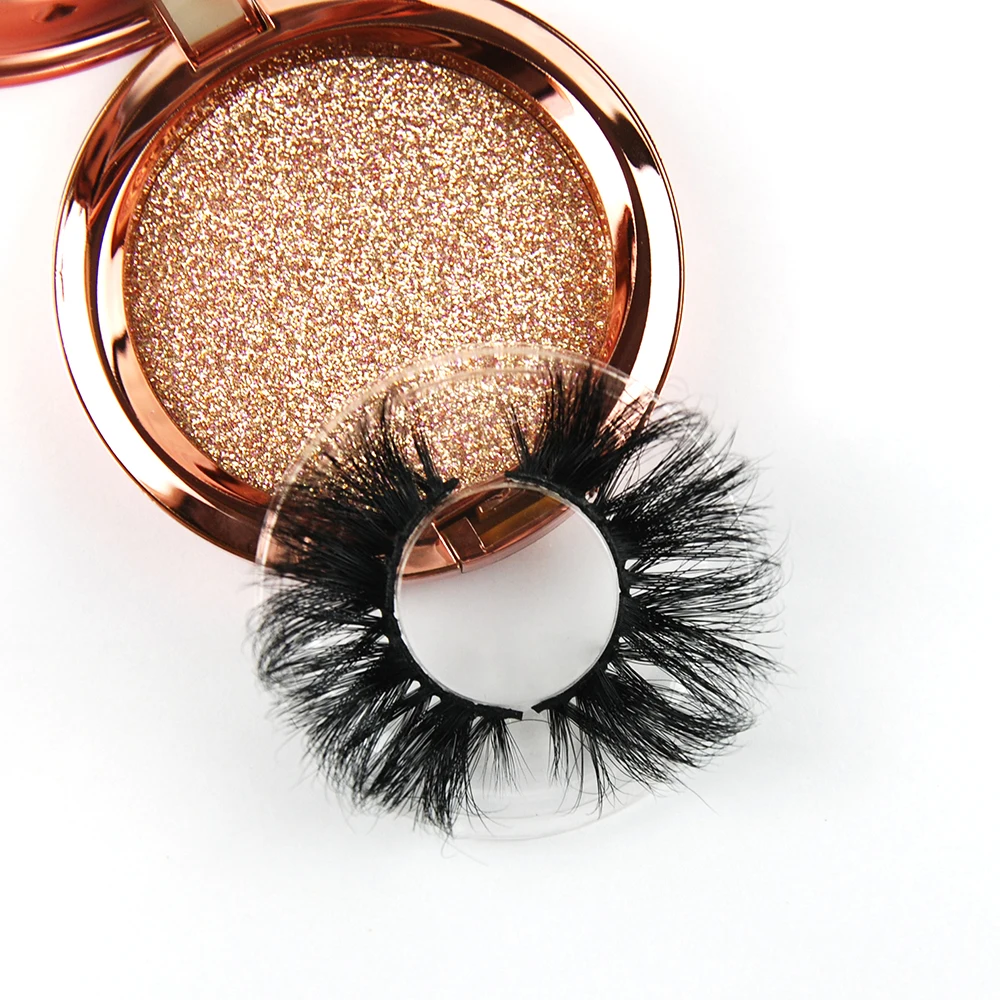

3D Real Mink Eyelashes with Private Custom Boxes, Black