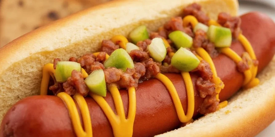Classic New York Hot Dog