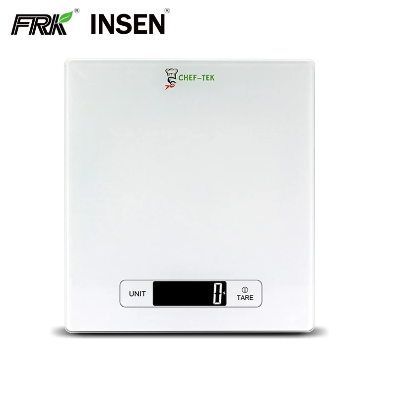 
Spot Goods Touch Button 10Kg 22Lb Digital Portable Analog Slim Kitchen Food Weighing Scale 