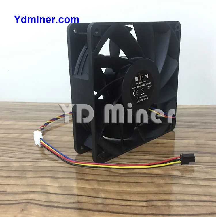 Wholesales Delta 120mm DC 12V 5200RPM 252CFM For Bitcoin Miner Powerful Server Case cooling Fan ,Antminer fans