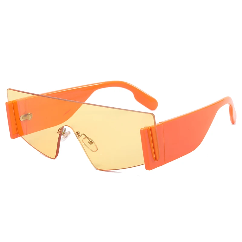 

Superhot Eyewear 23768 Fashion 2021 Flat Top One Piece Lens Men Women UV400 Shades Sunglasses