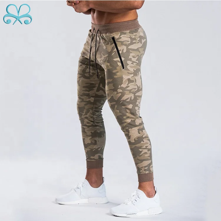 

Popular camouflage sports fitness sweatpnts for men slim fit jogger pants, Customized color