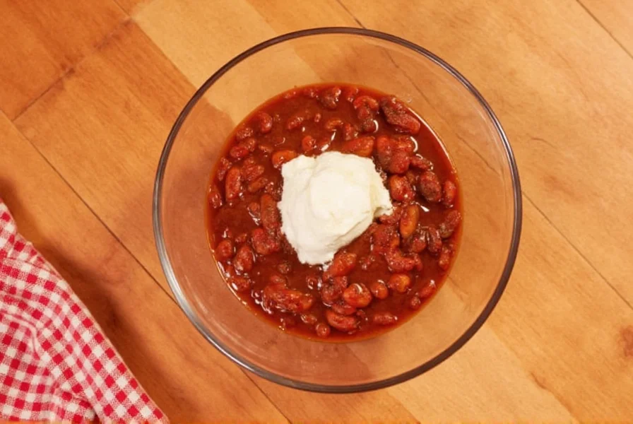 Baking soda and chili ingredients