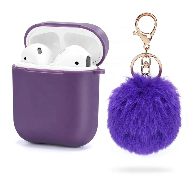 

Dropshipping New Wireless BT Headset Have 10 Colors Silicone Case Earphone Accessories Earphone Cover for Iphone Airpods