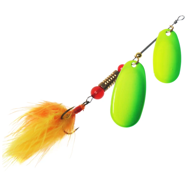 

YJ.Aquahunter YJ-LP-02 fishing trout bait spoons fish spoon bait fishing bait spoon, Colors