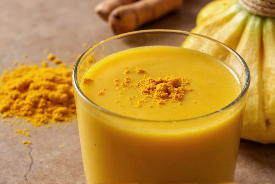 Turmeric golden milk preparation demonstrating practical dietary incorporation of turmeric for health benefits