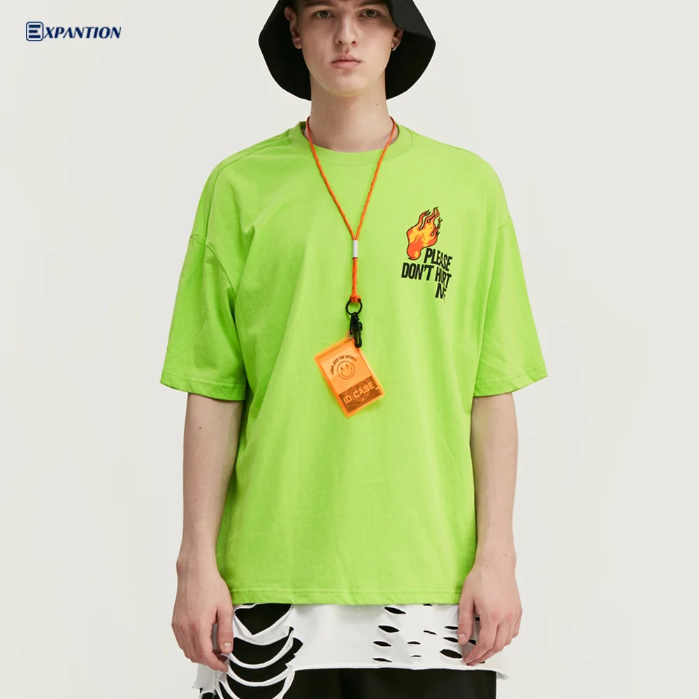 EXP New Arrivals 100% Cotton Short Sleeve Tee Shirts Street Wear Men Personalized T Shirts