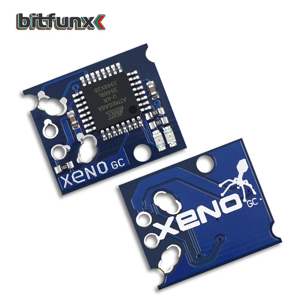 

Bitfunx High Ouality Quality Direct Reading Modchip XENO for Gamecube NGC, Blue