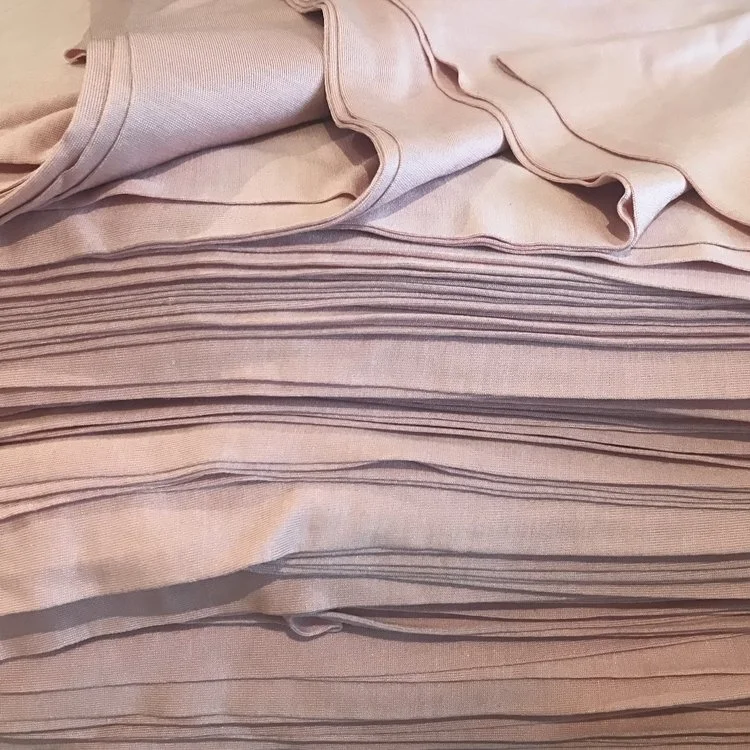 100 Mulberry Silk Jersey Knit Silk Knitted Fabric For Single Round