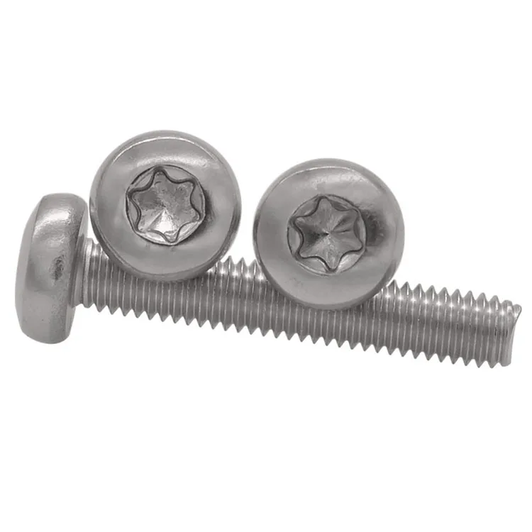 

Stainless Steel Hexalobular Socket Round Head Screws ISO14583 Button Head Torx tamper resistant Screw