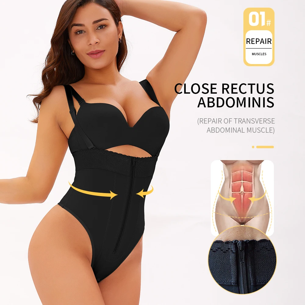 

Wholesale Adjustable Hooks High Waist Tummy Control Trimmer Shaper Women Butt Lifter Body Shaper Shapewear, As show
