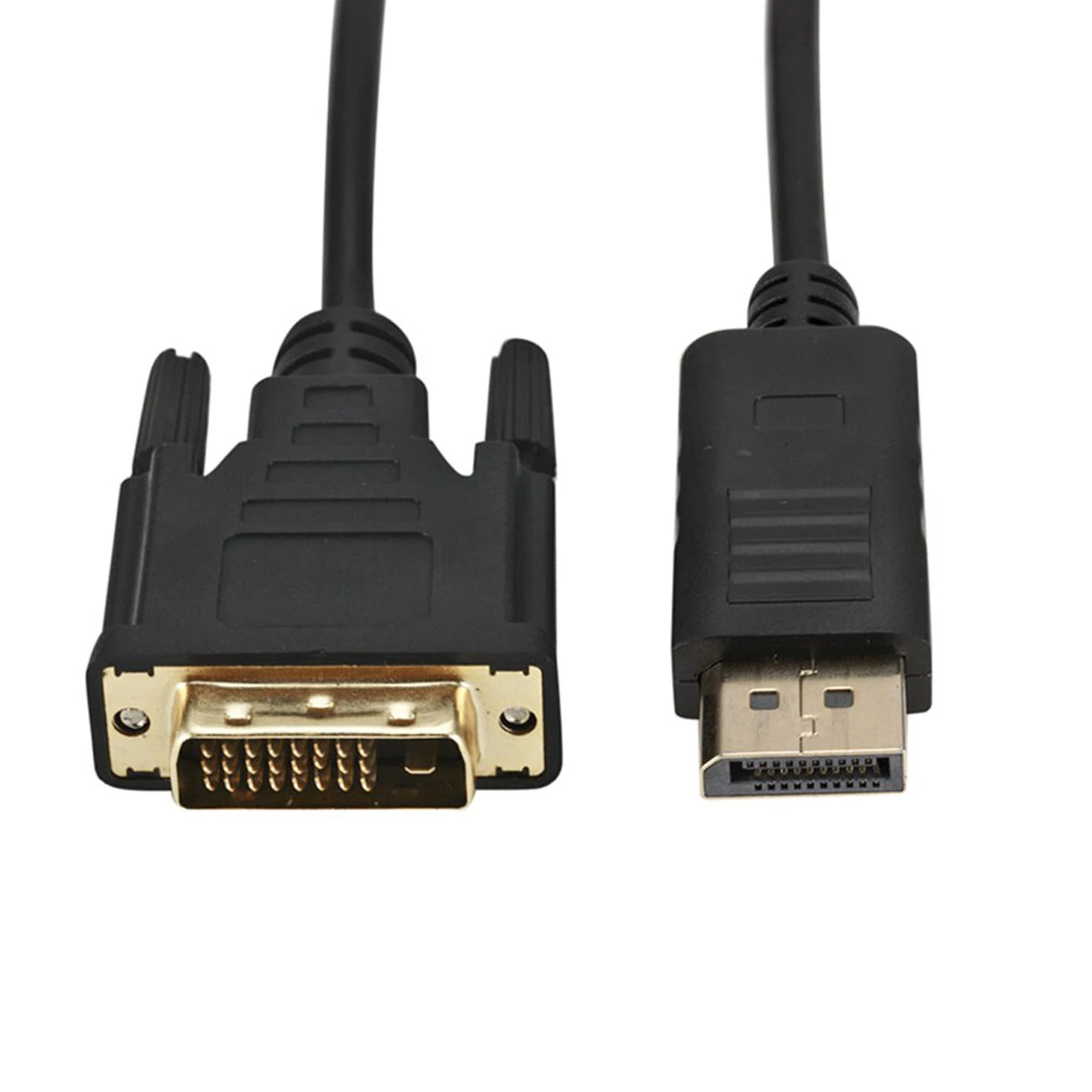 

Black High speed DP to DVI24+1 Cable Display Port to DVI-D Male Display Adapter Cable 1080p for Monitor