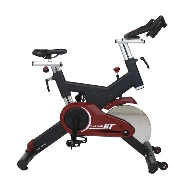 

Commercial Spinning Bike Spin Bikes for Fitness Club indoor Static Bicycle Sports Cycling Fitness equipment, Black, red, silver...customized