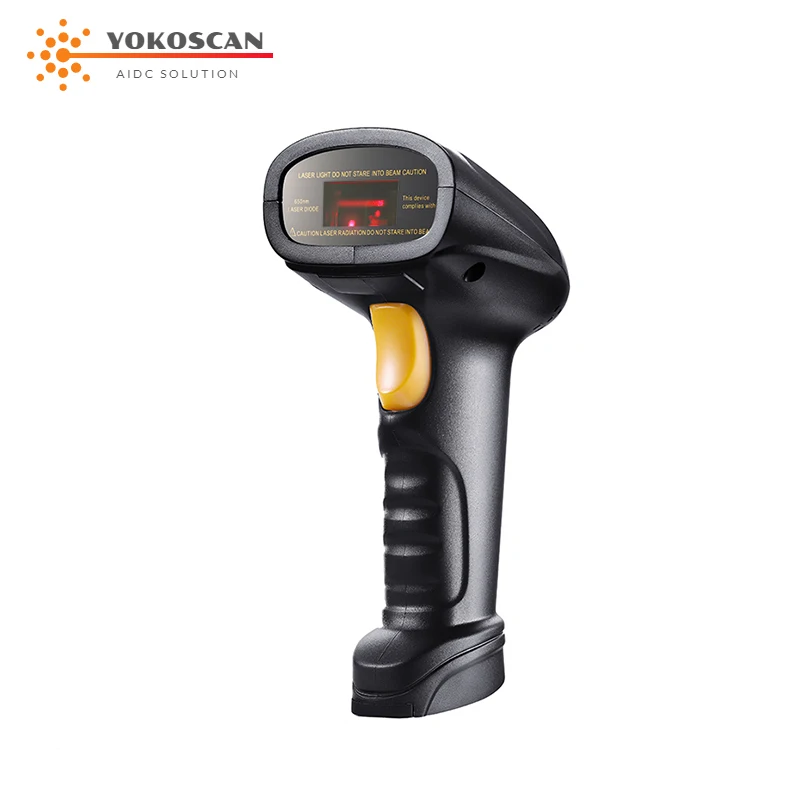 

high quality Handheld 1D Bar code reader usb2.0 interface POS SYSTEM, Black. white