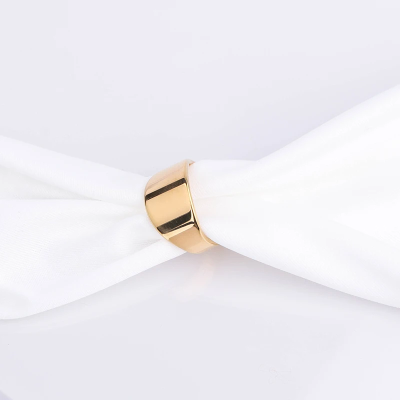 

JR0032 14k stainless steel wide face rings Women and Men wide face ring Free sample