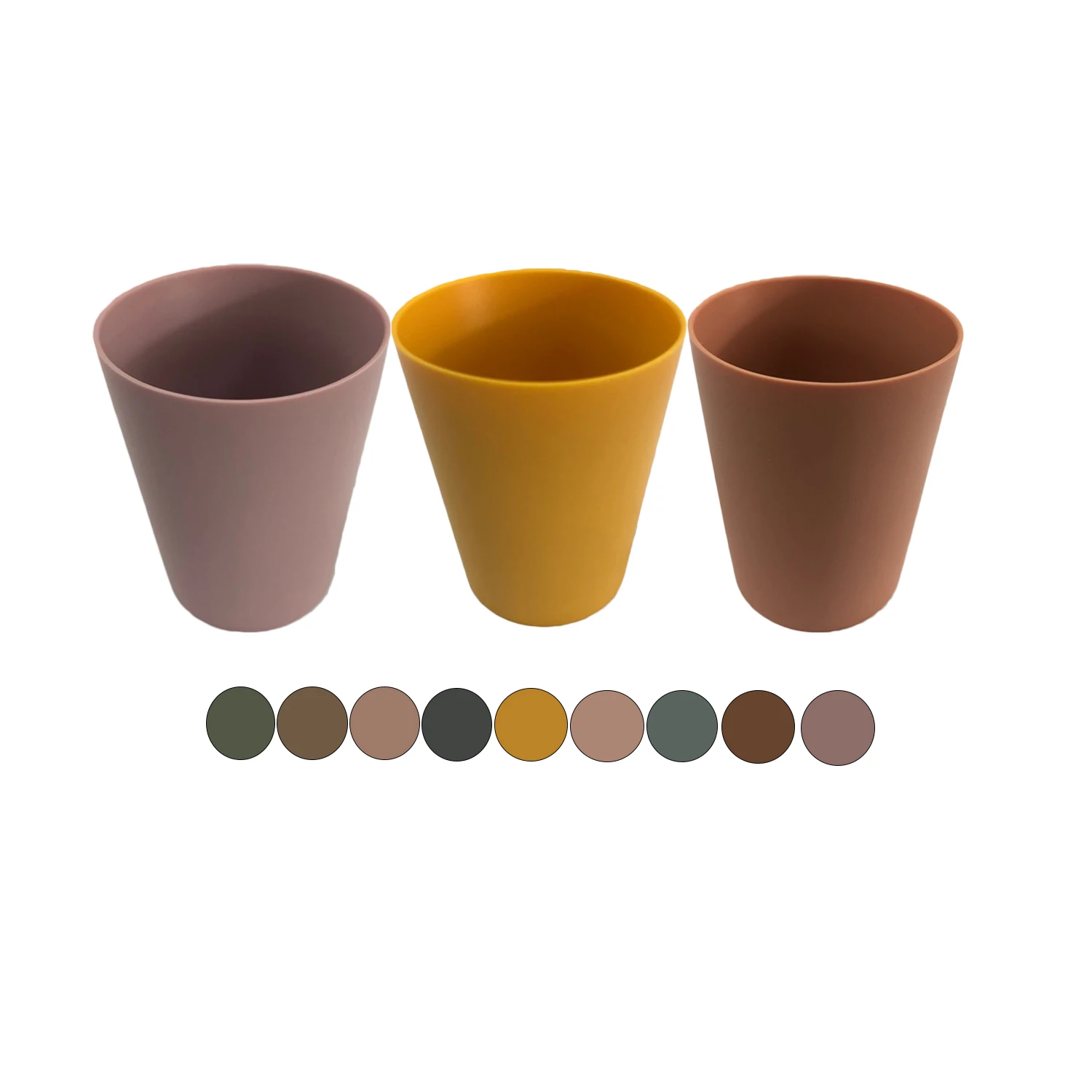 

2021 Food Grade Non-toxic Silicone Bottle Water Cup Silicone Baby Cup, 10 colors/customize colors