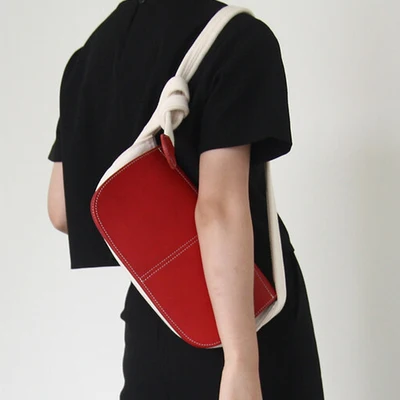 

Luxury Shoulder Bag Women's bag 2021 PU Leather Color Matching Underarm bag For Women Trend Purses New