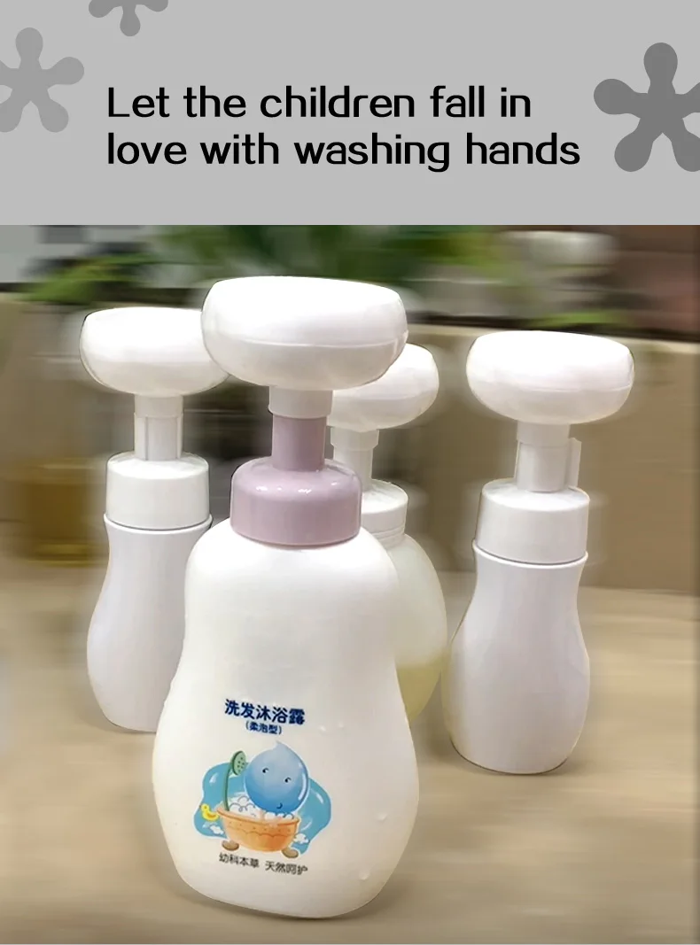 clear hand soap dispenser