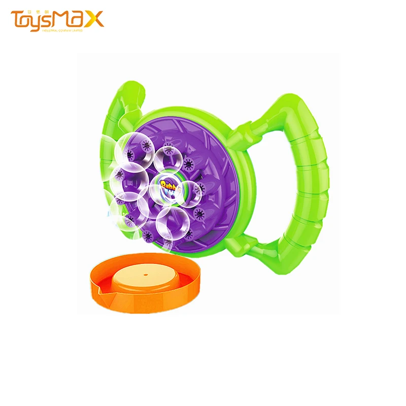 Wholesale  Electric Steering Wheel Bubble Machine For Kids Soap Bubble Toy