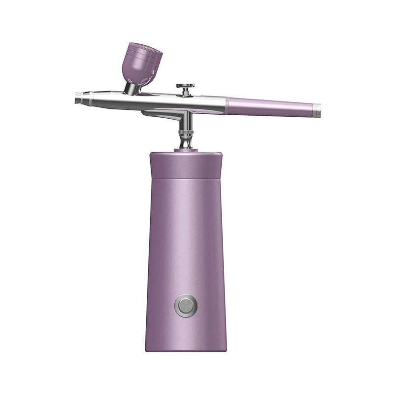 

Hot selling cake decoration airbrush spray air brush decorating tools and equipments sprayer gun machine for painting cakes., Purple