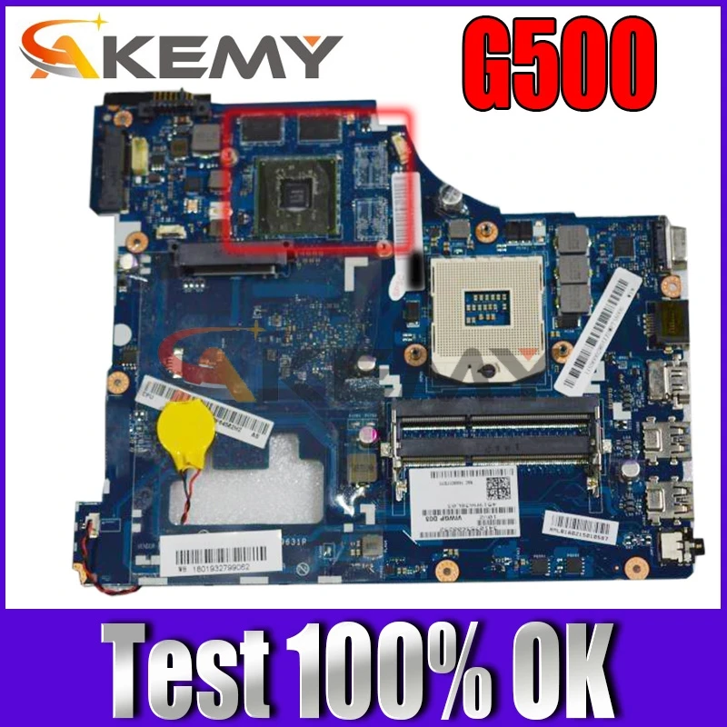 

Akemy VIWGP GT LA-9631P Main board For G500 15.6 inch laptop motherboard HM76 DDR3 full test