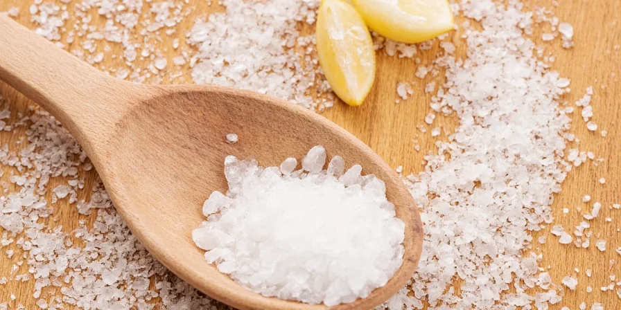 A beautiful shot of different types of salt