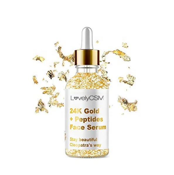 

Wholesale 24k gold collagen serum private label anti-aging moisturizing brightening 24k serum gold whitening 24k gold serum