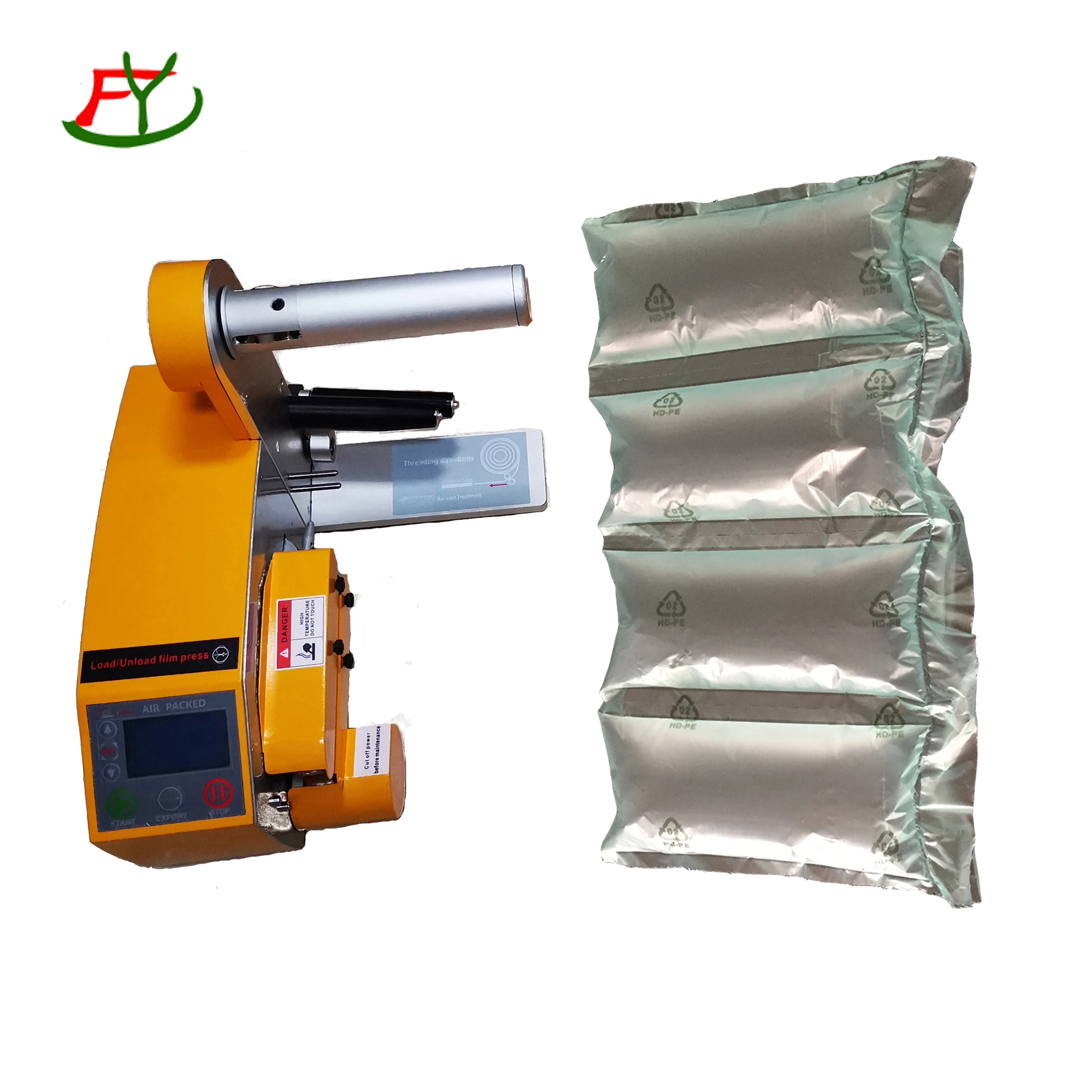 Air Cushion Film (PE) Green Transparent for Transportation Protective Packaging-Degradable Durable Custom Size Protection