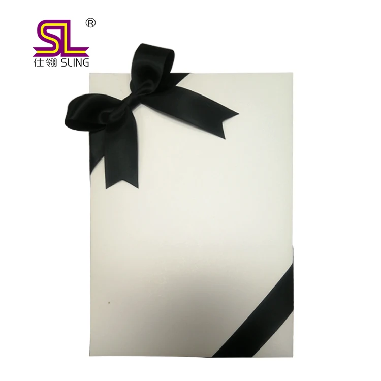 

Custom gift packing ribbon logo print bow for boxes