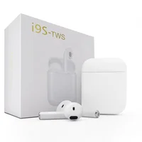 

Blue tooth i9s tws double earbuds earphone wireless headsets with charging case for Iphone