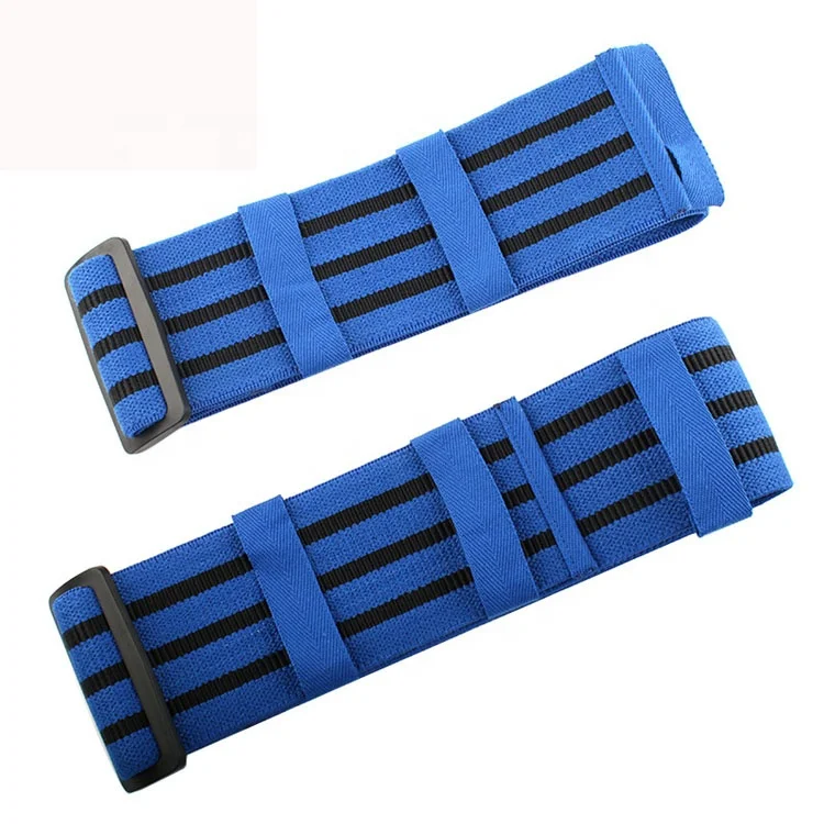

Wholesale yoga exercise adjustable resistance loop hip bands Exercise hair band, Blue