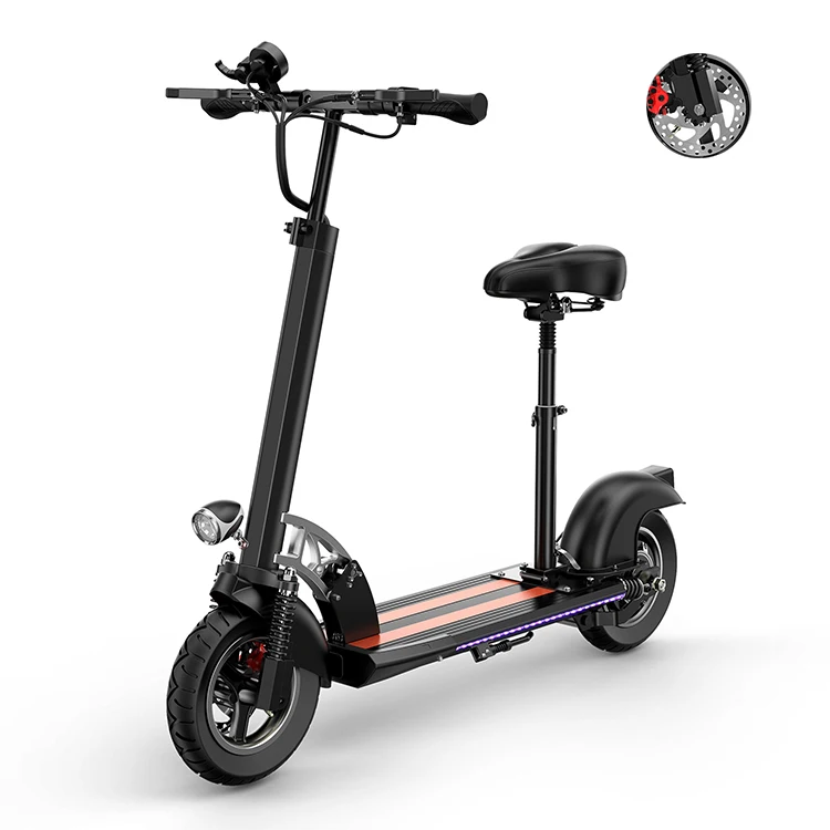 

Fast Delivery Single Motor Fast Powerful Electric Scooter 350w With LED Light