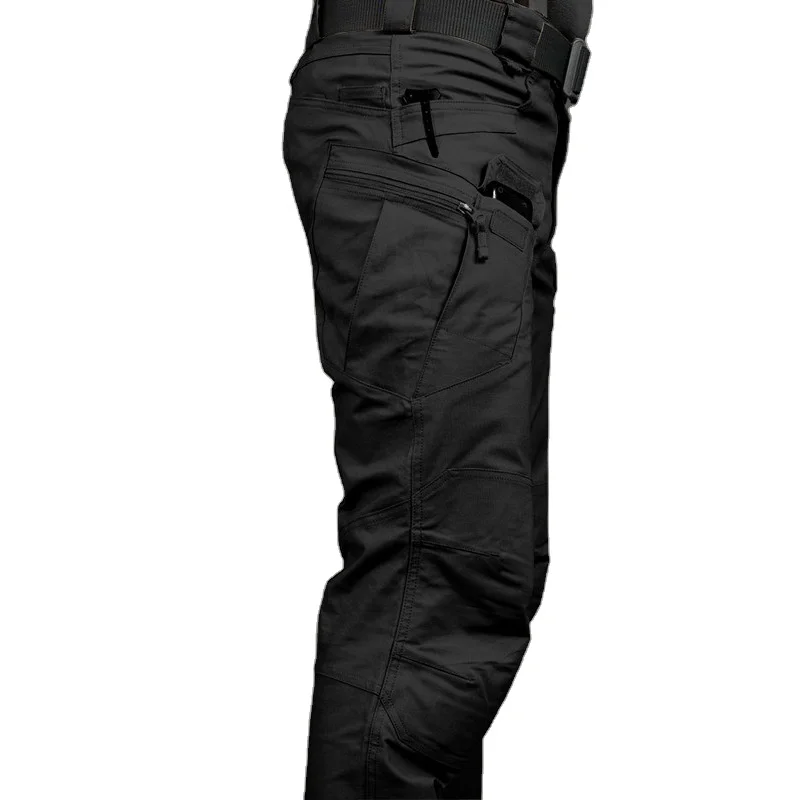 

Spring and Autumn Leisure Trousers Pocket Pants Tactical Military Mens Loose Work Cargo Pants, Picture