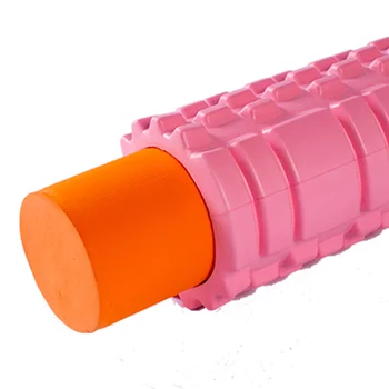 

Huayi 2 in 1 yoga foam roller set exercise column roller foam roller, Customized color