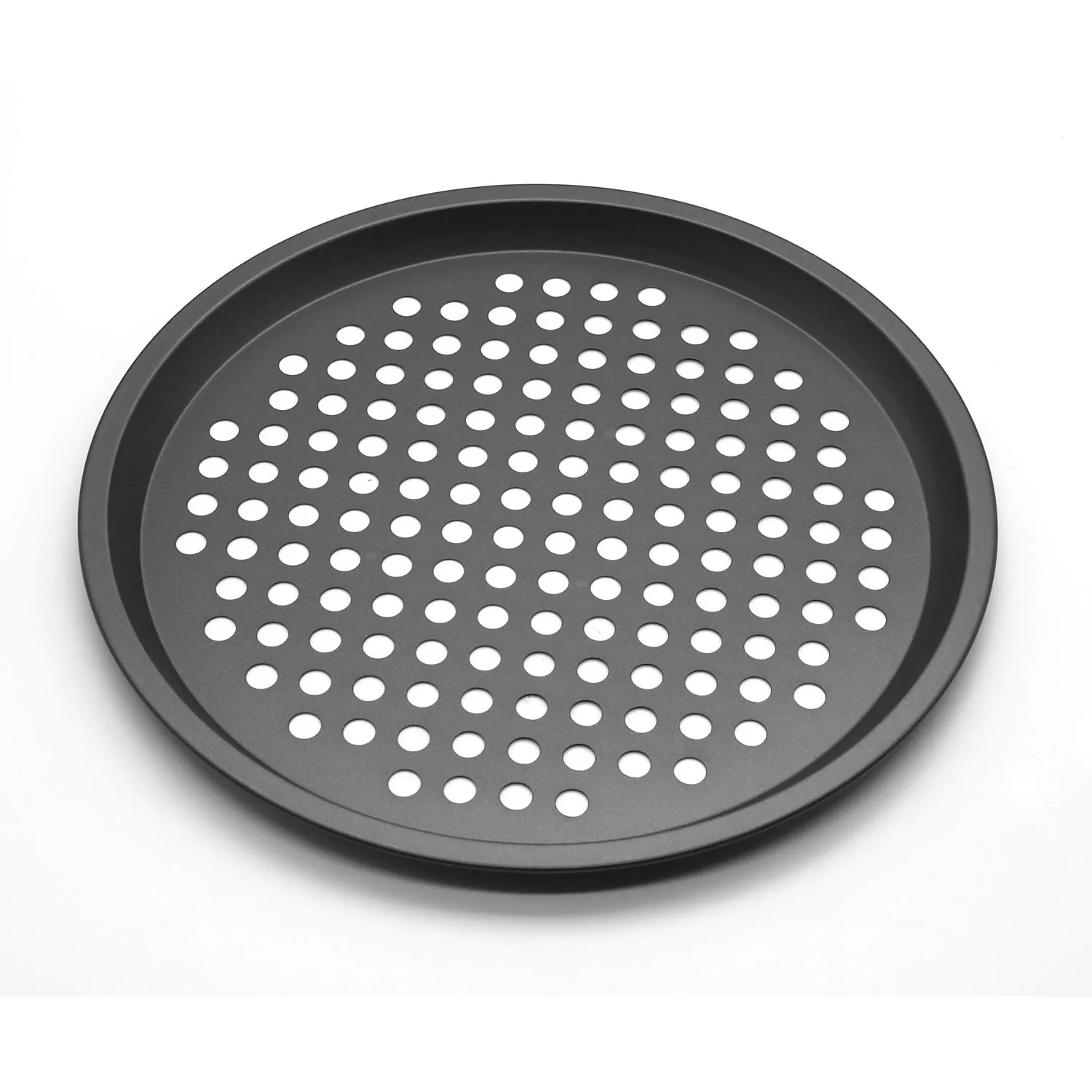 

Wholesale 12 Inches non stick Large pizza mould pan baking trays with holes
