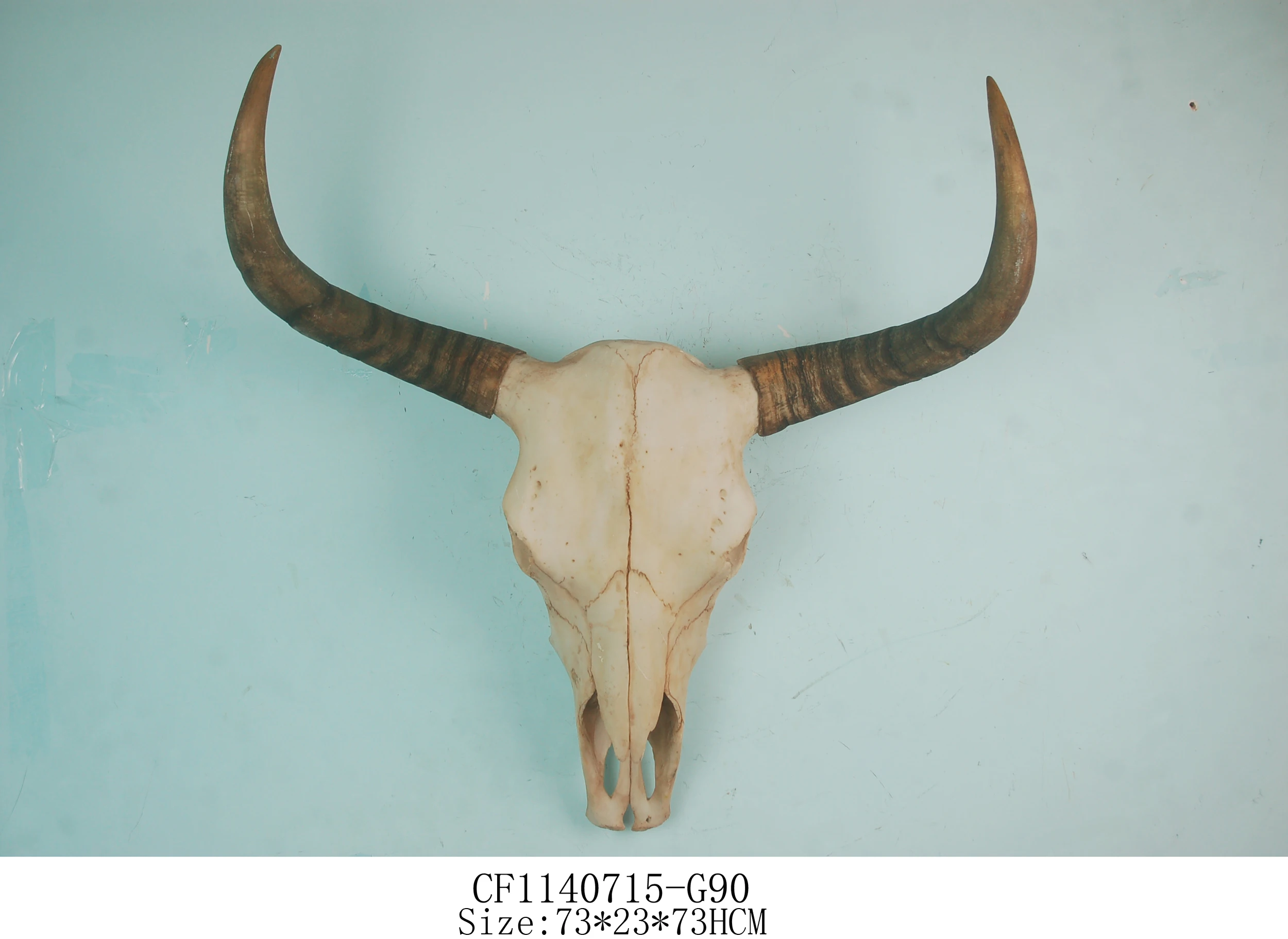 
Wholesales Resin Animal Bull Deer Head Sculpture Cow Head Home Decor Creative Gifts 