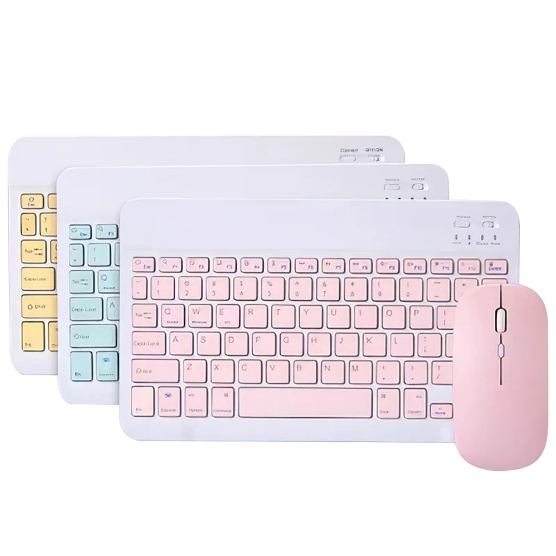 

BT Keyboard and Mouse For Apple Teclado iPad Xiaomi Samsung Huawei Phone Tablet Wireless Keyboard For Android IOS Windows