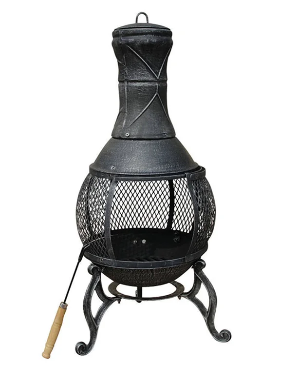 

Modern Antique Pyramid Metal Sphere Fire Pit Vertical Mesh Body Wholesale Outdoor Firepits Grill Firepit Bbq