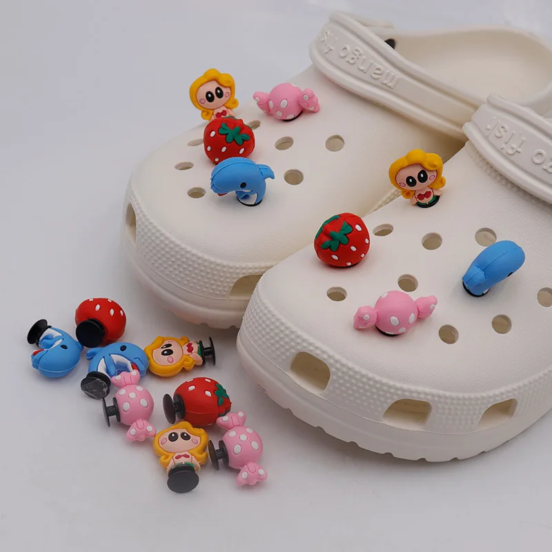 

Weiou Manufacturer Wholesale Plastic Decorative Buckles Hole Shoes Shoe Flower Support Custom Three-Dimensional Shoe Flower, Customized
