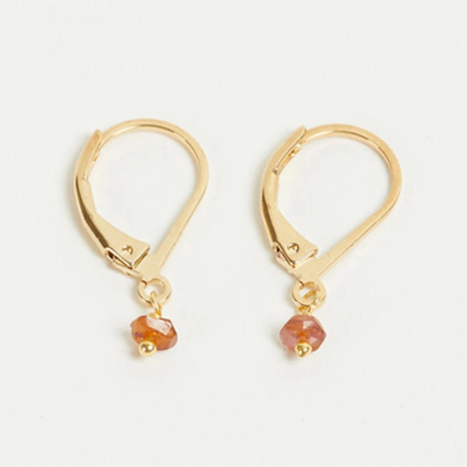 

wholesale high polish earrings 925 sterling silver fashion 18k gold plated cubic zircon hoop earrings