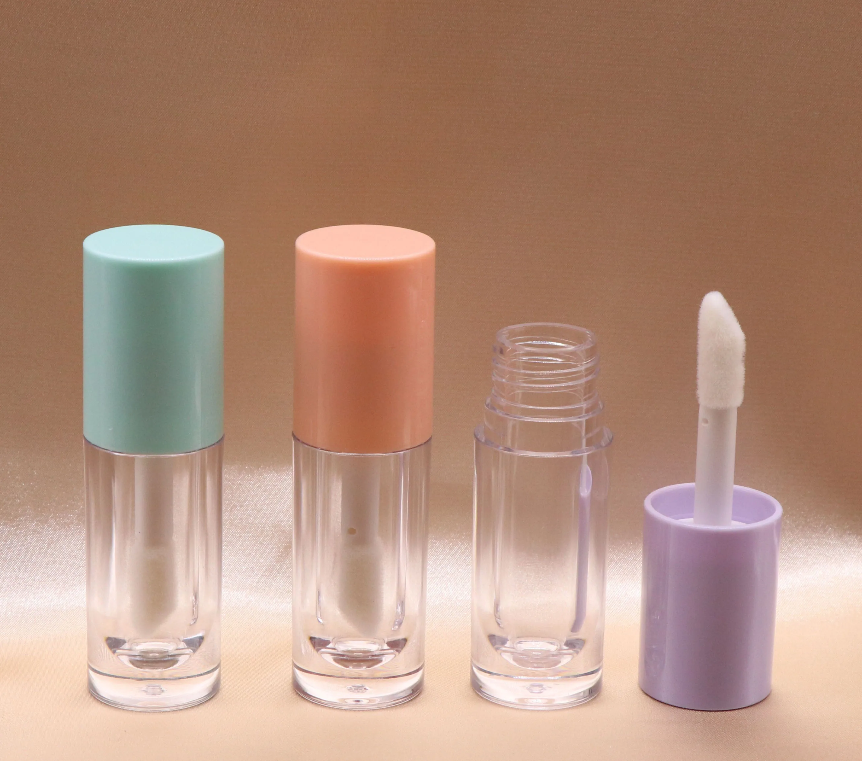 Wholesale Customization Empty Lip Gloss Tube/ 5ml,Big Brush Big