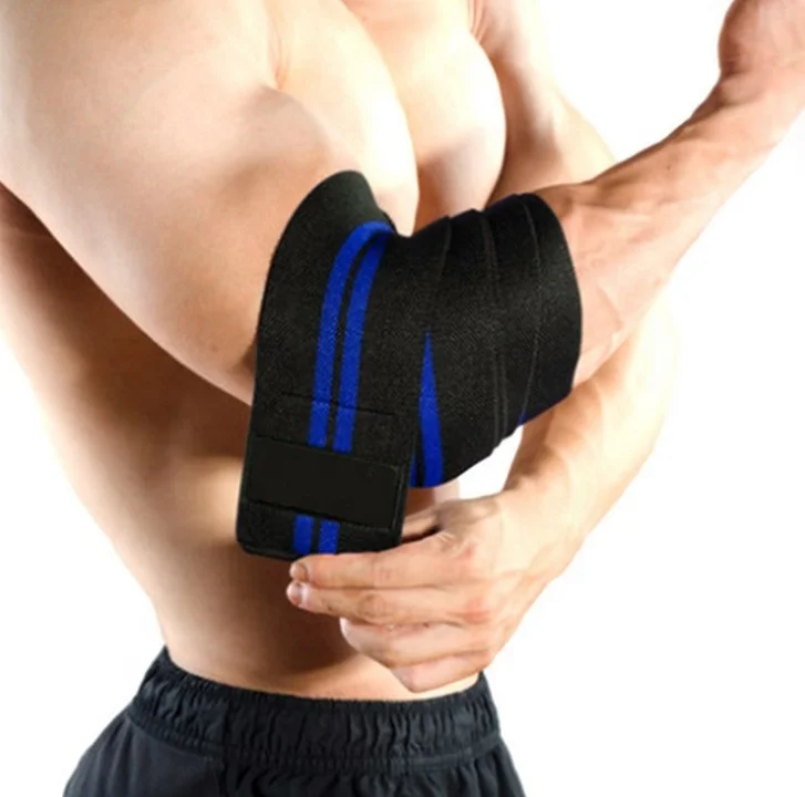 

New Style Professional Custom Nylon elastic elbow guard For lifting