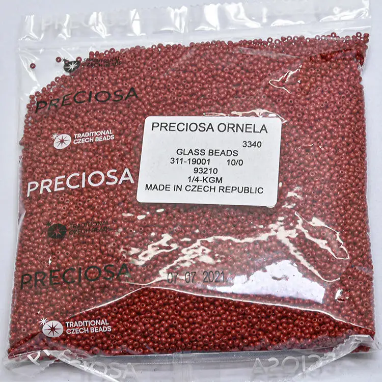 

JC Crystal wholesale 10/0 opaque color preciosa seed beads 250g /bag czech seed beads for jewelry making